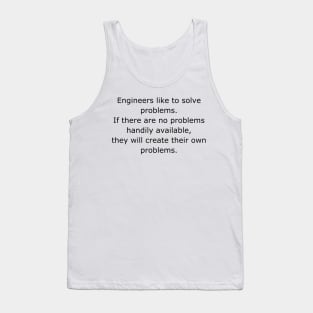 Funny definition about engineering Tank Top